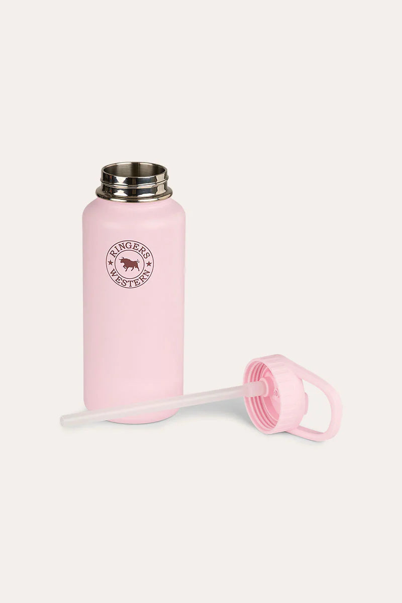 Ringers Western OG Drink Bottle 950ml - Pastel Pink