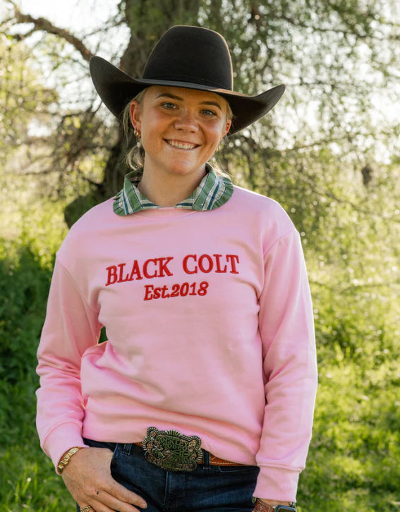 Black Colt Pink Pullover Jumper