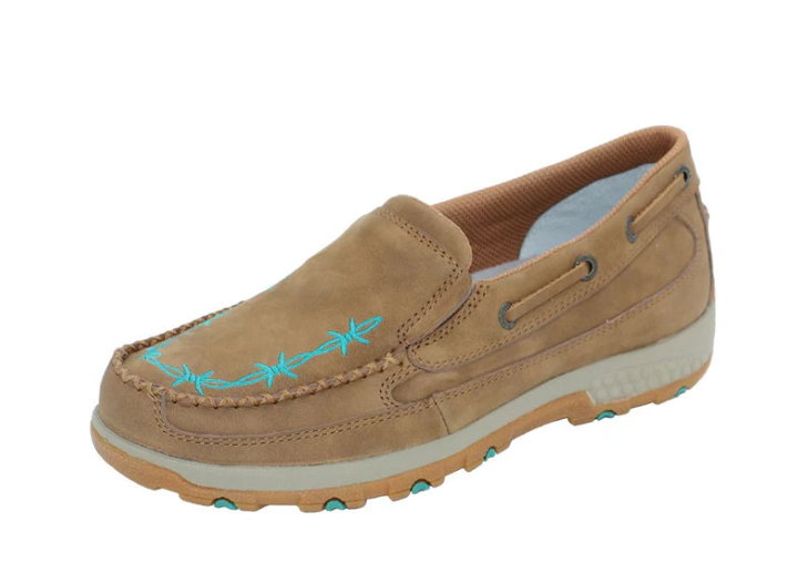 Twisted X Womens Barbed Cellstretch Slip On - TCWXC0074
