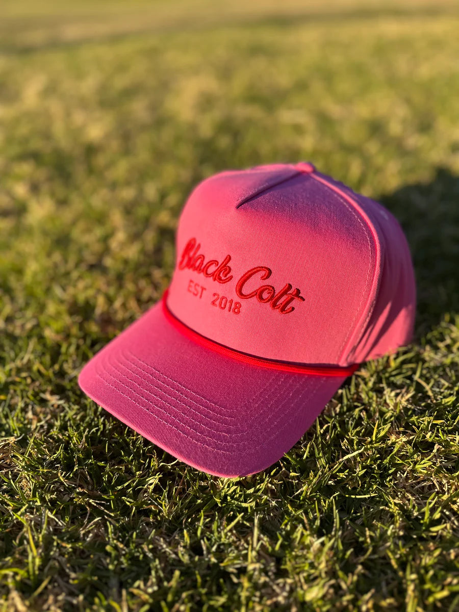 Black Colt American Style Cap - Pink