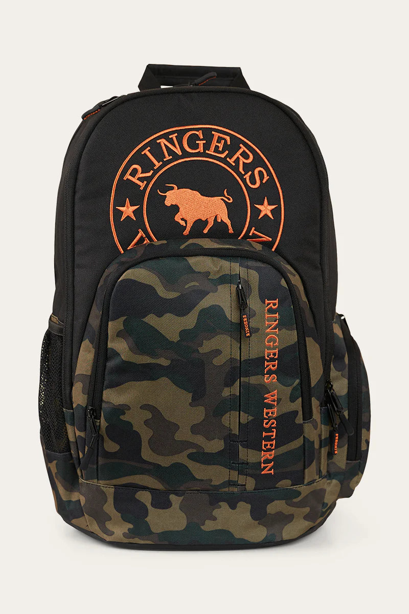 Ringers Western Holtze Backpack - Black/Camo