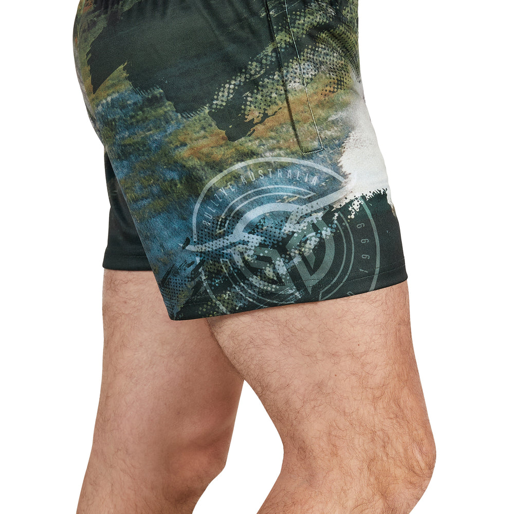 Mens Bullzye Rowdy Footy Shorts - B5S1309490