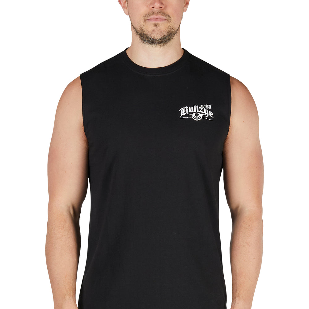 Bullzye Mens Brewin Dust Muscle Tank - B5S1510486