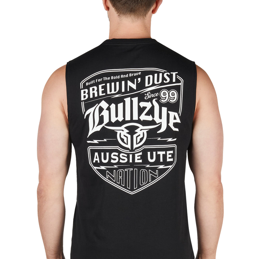 
                      
                        Bullzye Mens Brewin Dust Muscle Tank - B5S1510486
                      
                    
