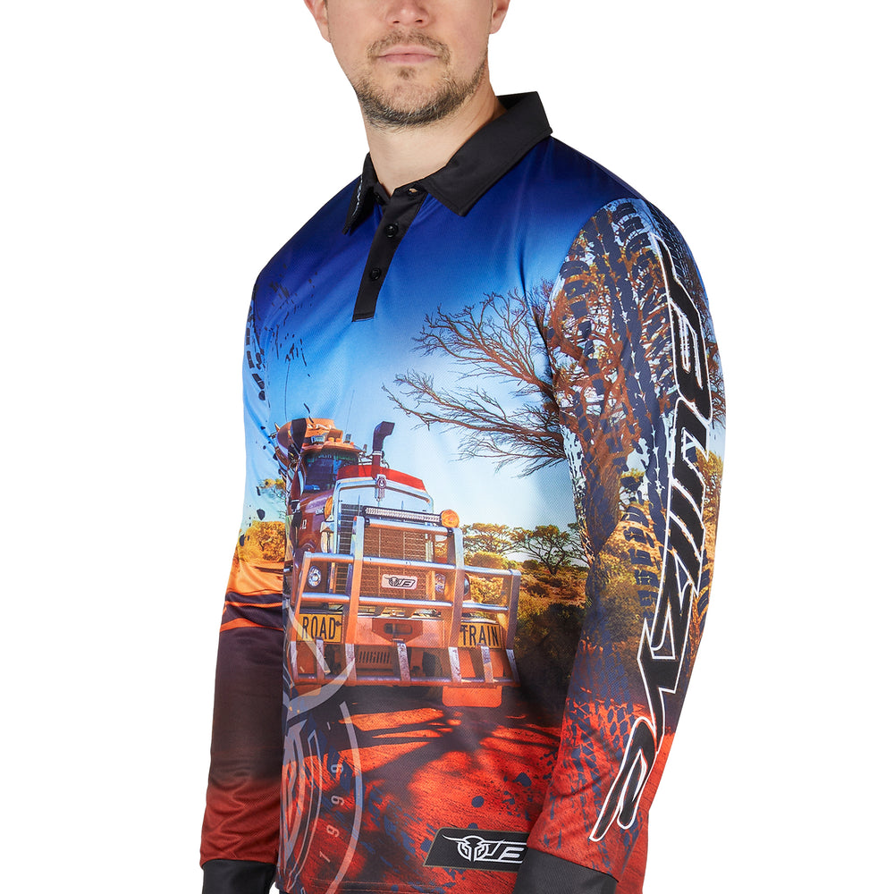 Bullzye Mens Road Train Fishing Shirt B5S1568493