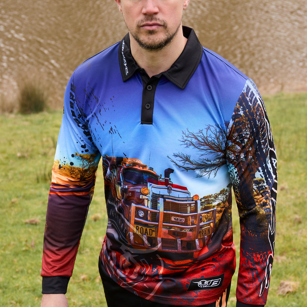 Bullzye Mens Road Train Fishing Shirt B5S1568493