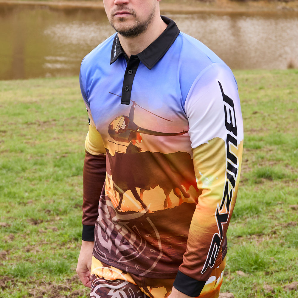 Bullzye Mens Outback Fishing Shirt B5S1569492