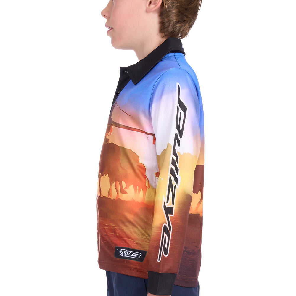 Bullzye Boys Outback Fishing Shirt - B5S3569492