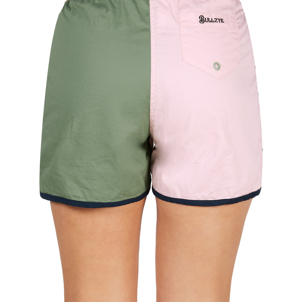 
                      
                        Bullzye Womens Rachel Shorts - Moss / Blush B5S2300471
                      
                    