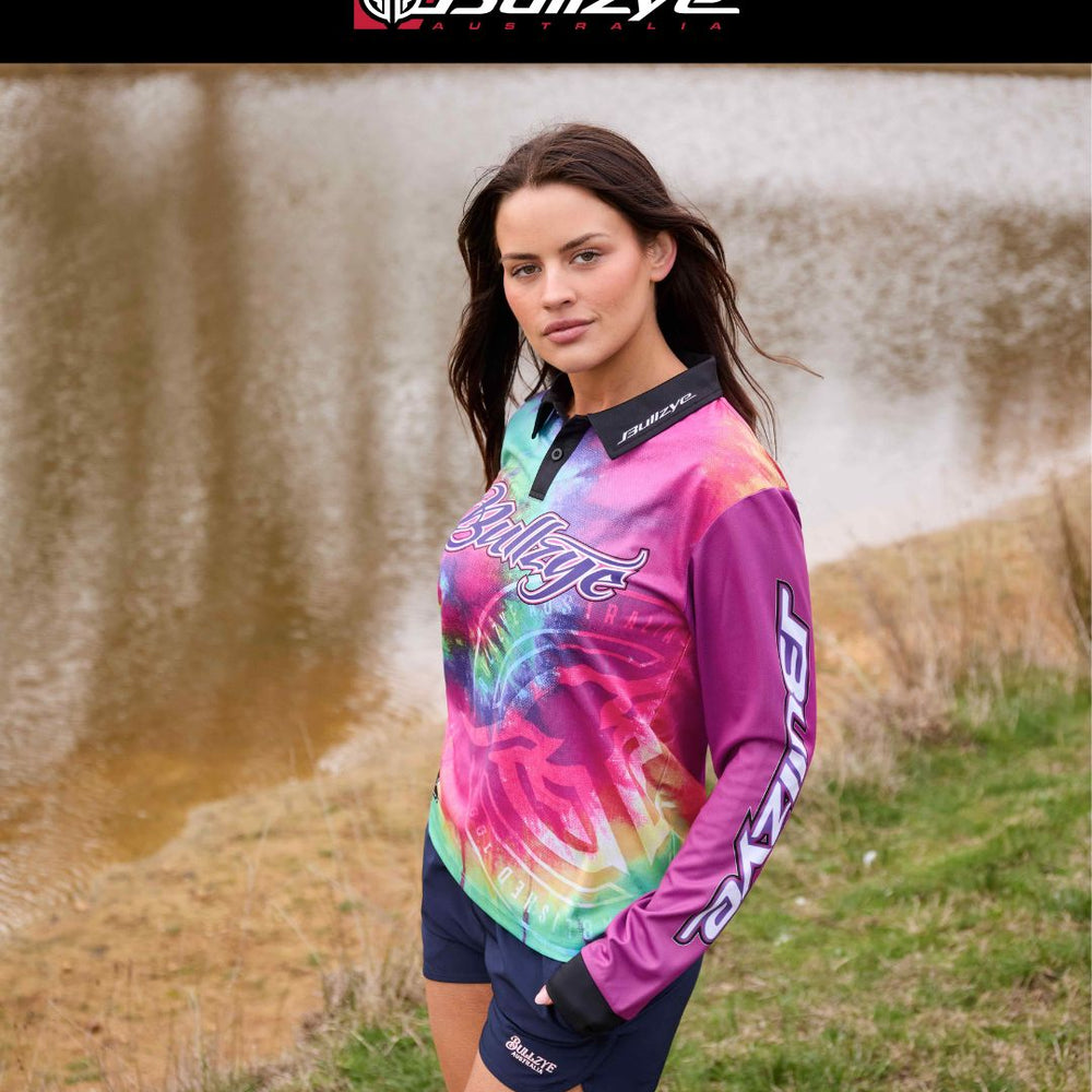 Bullzye Womens Narrative Fishing Shirt - B5S2501467