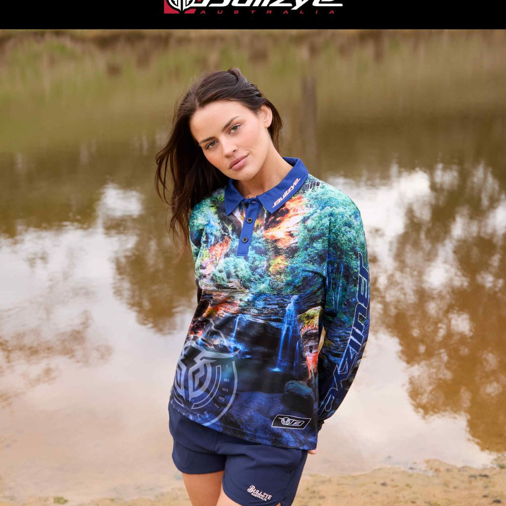 Bullzye Womens Waterfall Fishing Shirt - B5S2502469