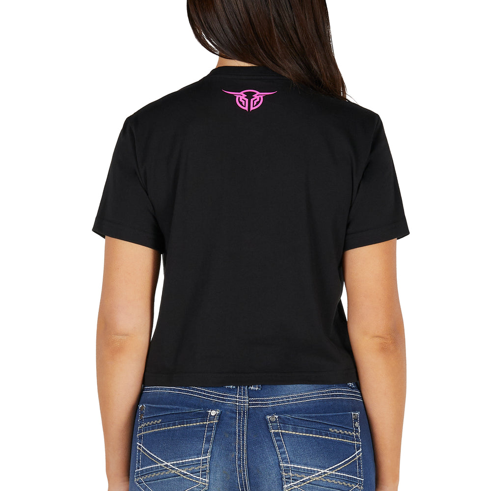 
                      
                        Bullzye Womens Evie Crop Shirt - Black B5S2514466
                      
                    