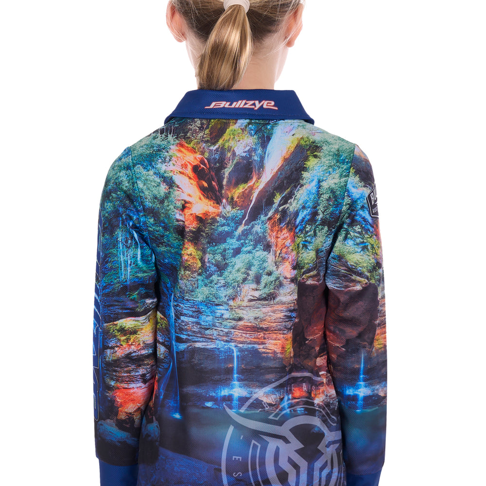 Bullzye Girls Waterfall Fishing Shirt - B5S5502469