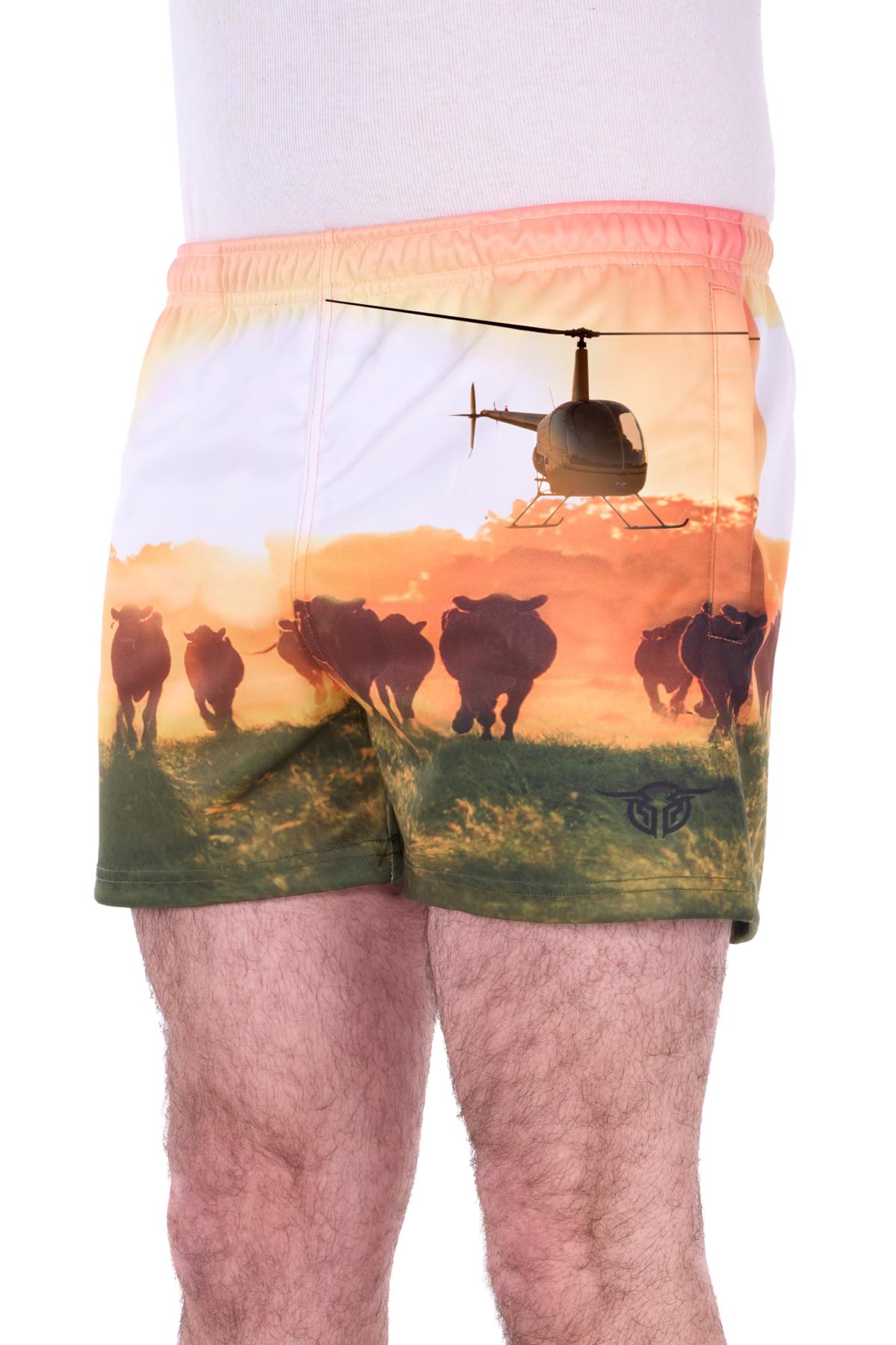 Bullzye Mens Orion Footy Shorts - B6S1309659