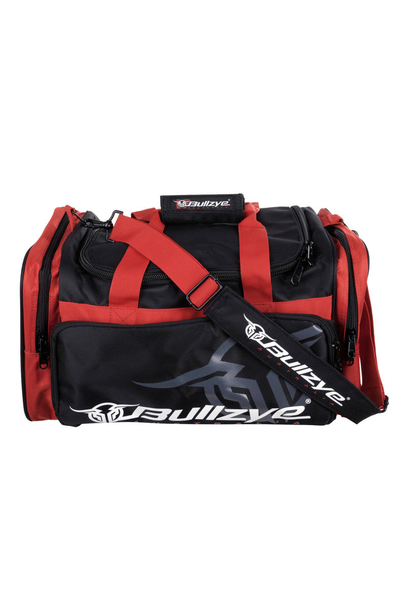 Bullzye Traction Small Gear Bag - Red/Black BCP1938BAG