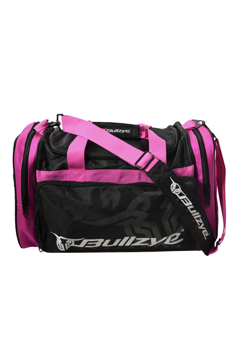 Bullzye Traction Small Gear Bag - Pink/Black BCP1938BAG