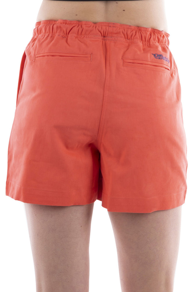 Bullzye Womens Bec Rugger Shorts - Coral BCP2300111