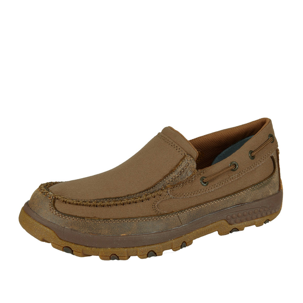 Twisted X Mens Canvas Slip On - TCMXC0010