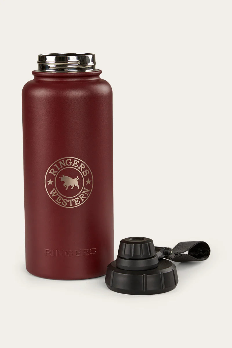 Ringers Western Longview Drink Bottle - Maroon