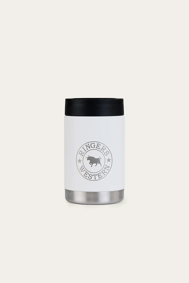Ringers Western Escape Can Cooler - Turquoise / White / Pastel Pink