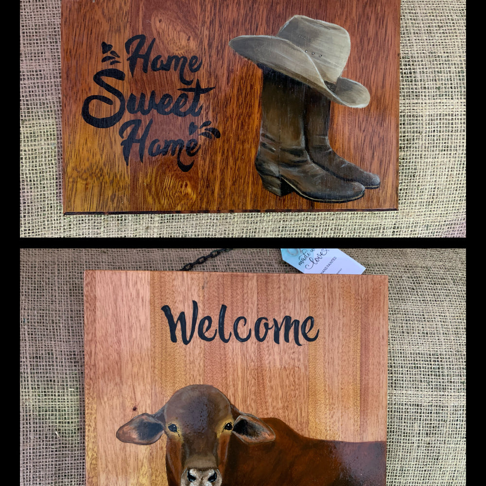 Wooden Signs - Beautifully Hand Painted By Kanga Kreations!