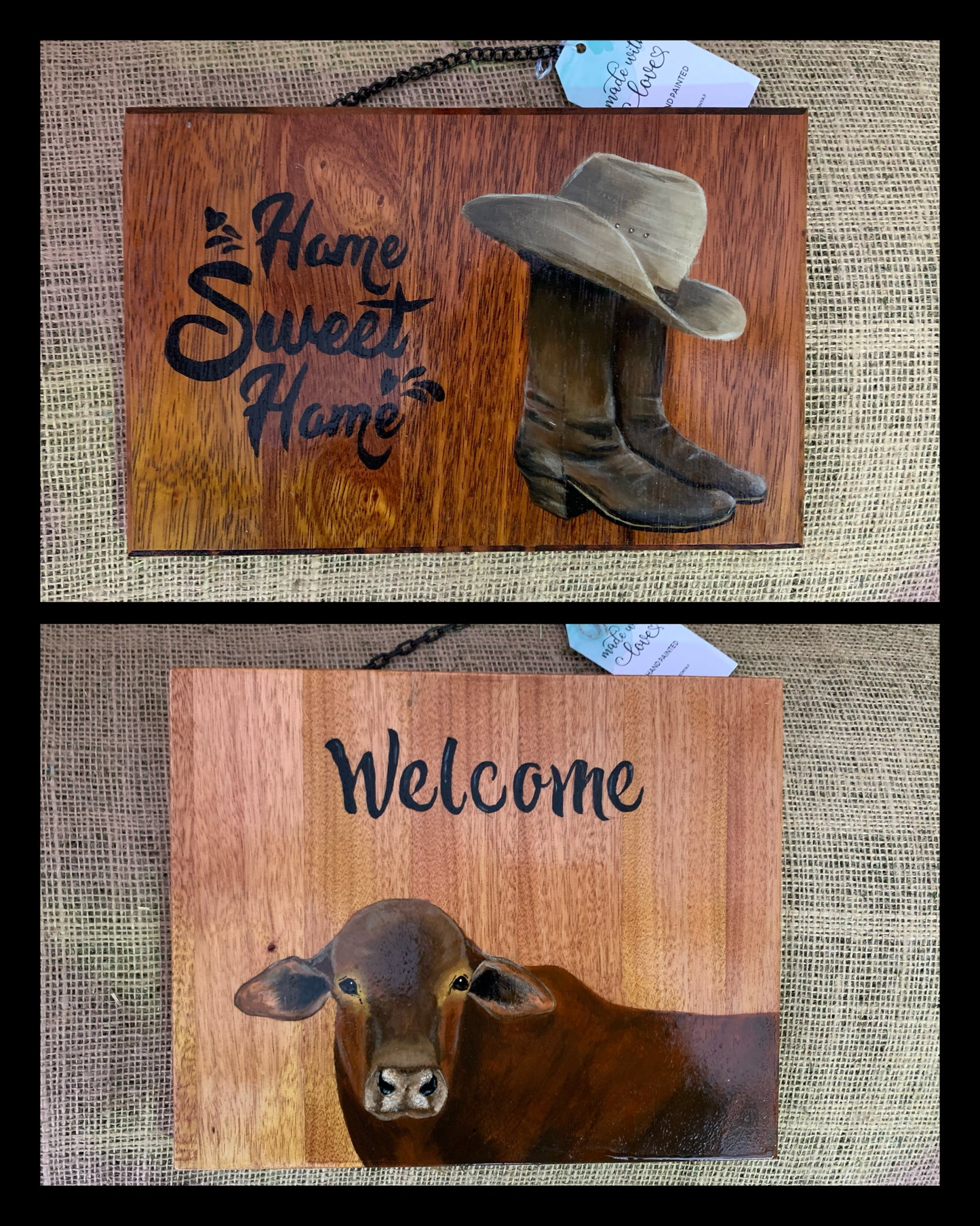 Wooden Signs - Beautifully Hand Painted By Kanga Kreations!