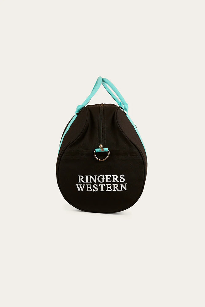 
                      
                        Ringers Western Gundagai Duffle Bag - Black with Turquoise
                      
                    