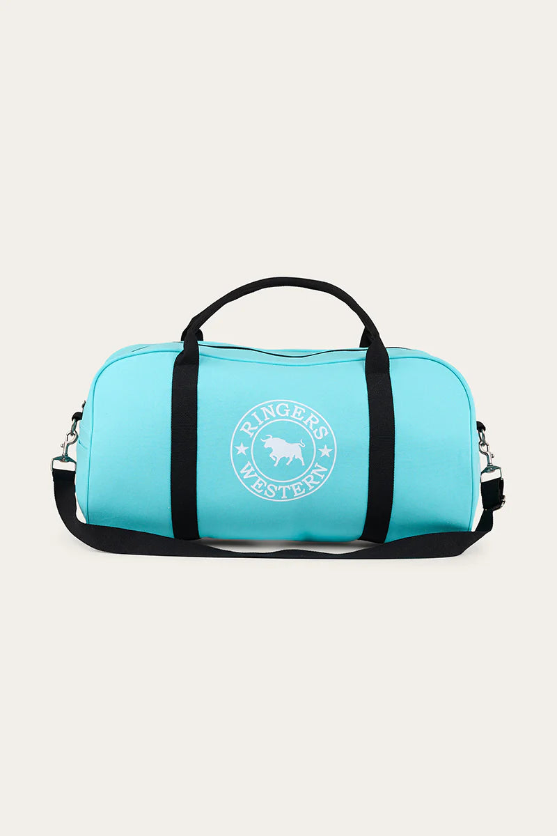Ringers Western Gundagai Duffle Bag - Turquoise with Black