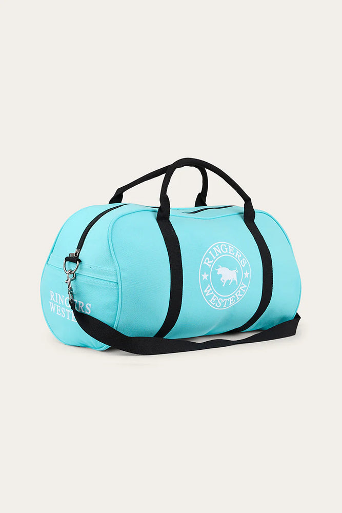 Ringers Western Gundagai Duffle Bag - Turquoise with Black