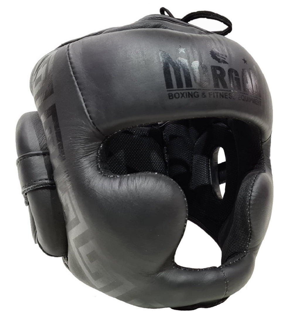 MORGAN B2 BOMBER LEATHER HEAD GUARD