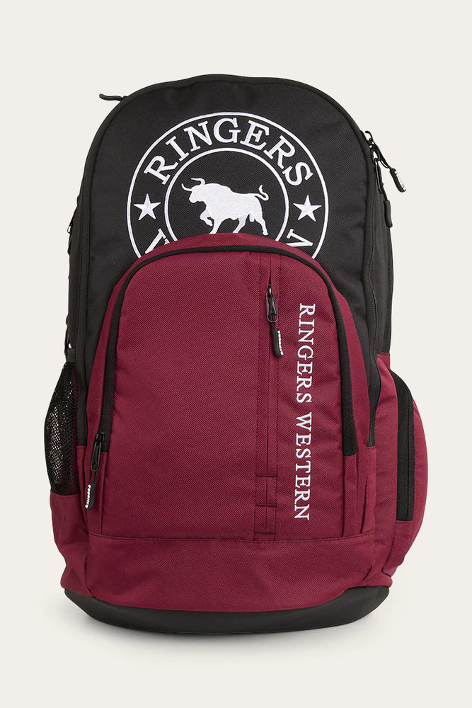 
                      
                        Ringers Western Holtze Backpack - Burgundy / Black
                      
                    