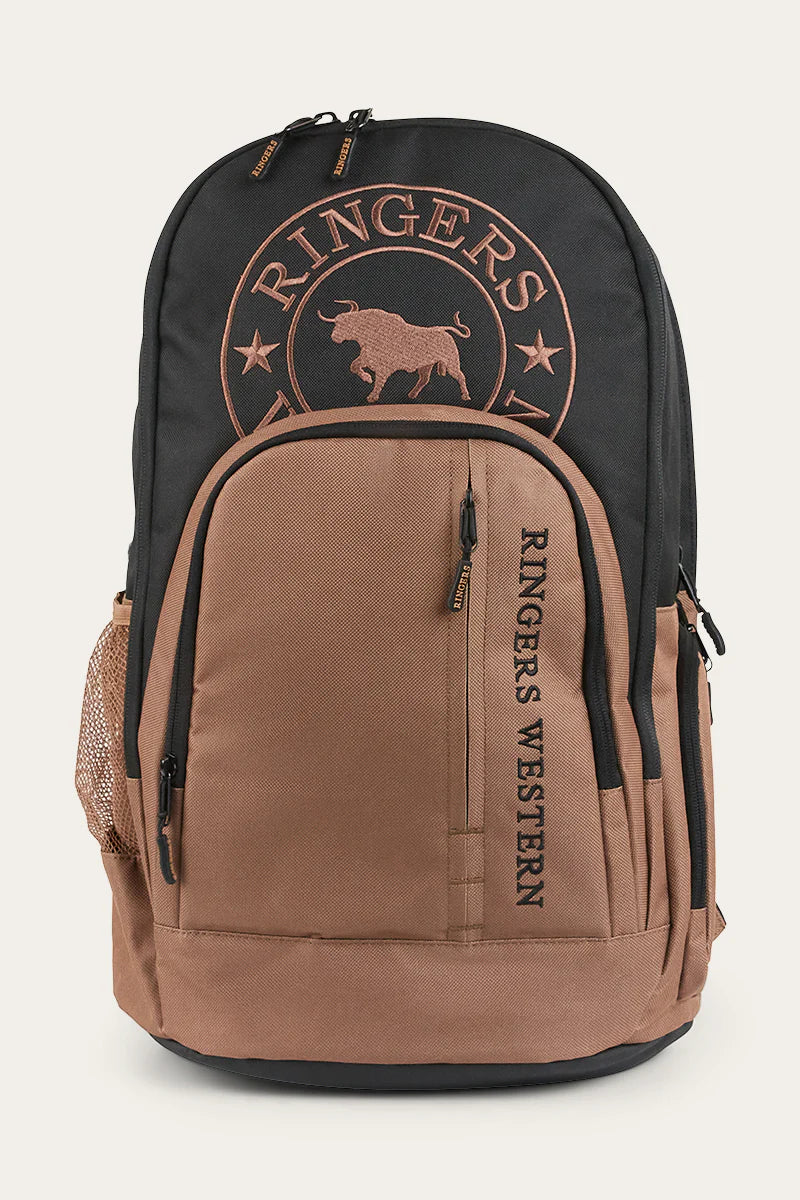 Ringers Western Holtze Back Pack - Brown / Black