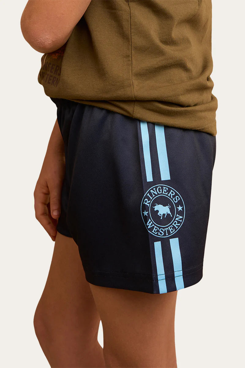 Ringers Western Kids Footy Shorts - Navy