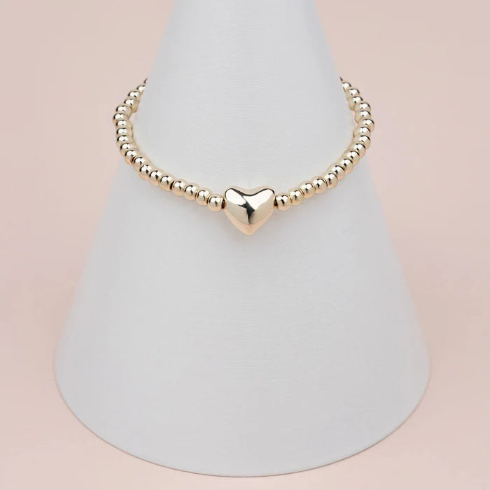 
                      
                        Lillyco Light Gold Small Heart Bracelet - L1857BG
                      
                    