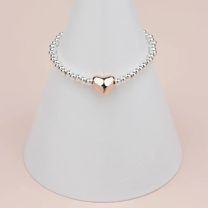 Lillyco Australia Mixed Small Heart Bracelet | L1857BM