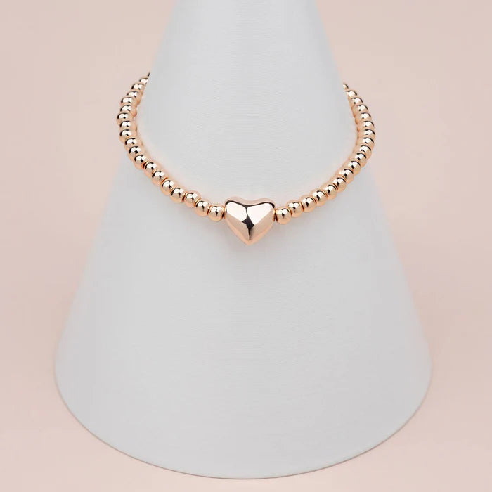 
                      
                        Lillyco Rose Gold Small Heart Bracelet - L1857BRG
                      
                    