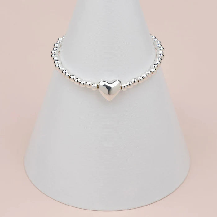 
                      
                        Lillyco Australia Silver Small Heart Bracelet | L1857BS
                      
                    