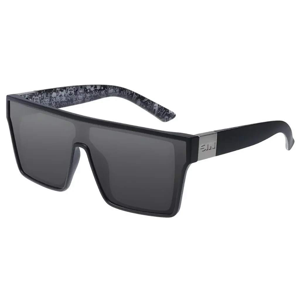 SIN Loose Cannon Sunglasses - Matt Black / Smoke