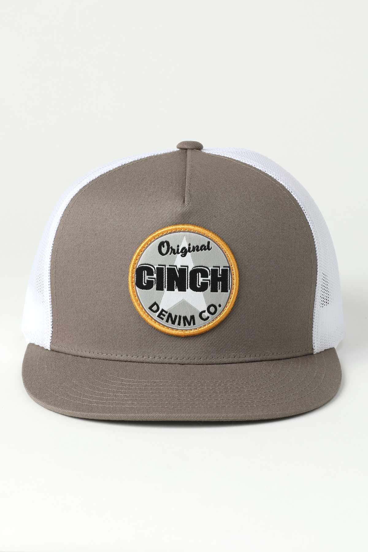 Cinch Cap Grey + White MCC0600613 STN