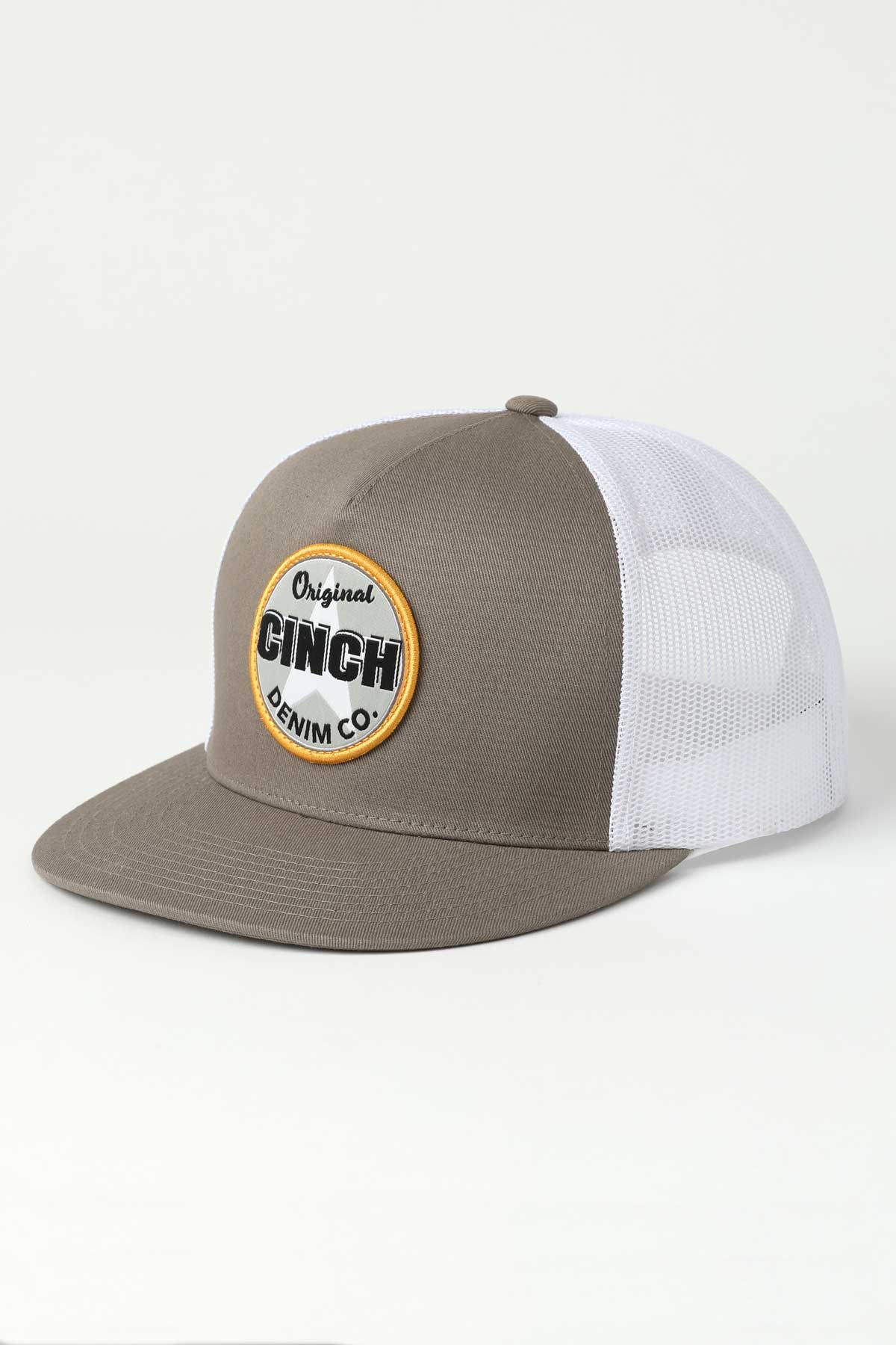Cinch Cap Grey + White MCC0600613 STN