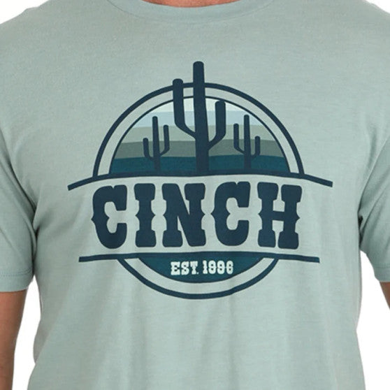 Cinch Mens Cactus Shirt - Green