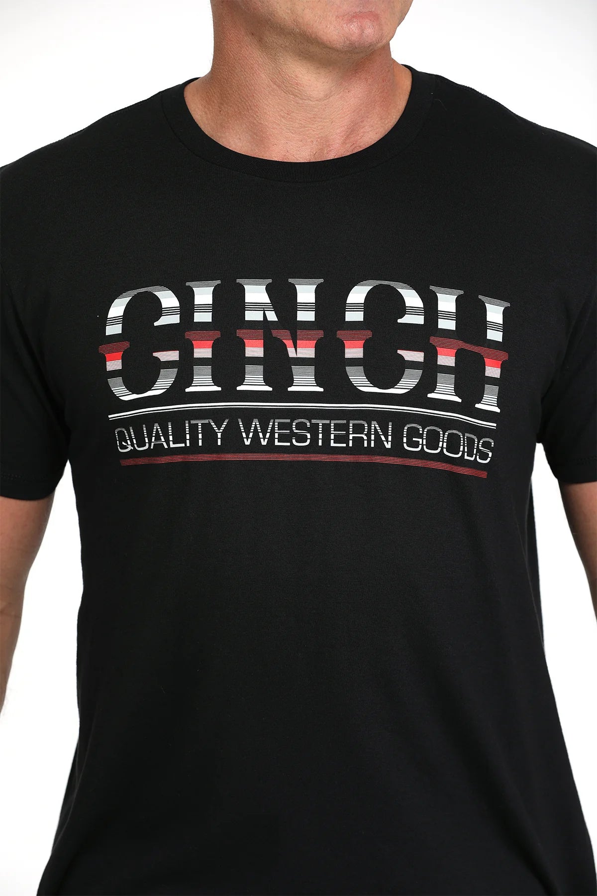 Cinch Mens Logo Shirt - Black MTT1690697