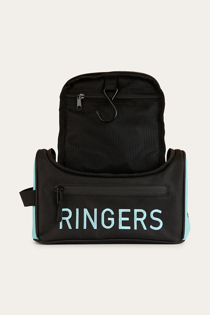 Ringers Western Occy Toiletry Bag - Black / Turquoise