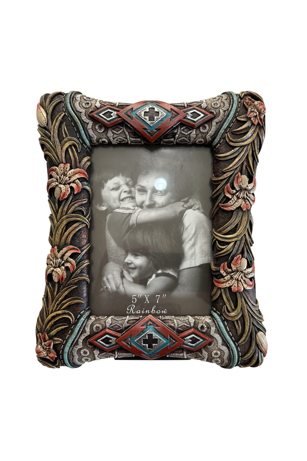 Pure Western Floral Picture Frame P4S1937GFT