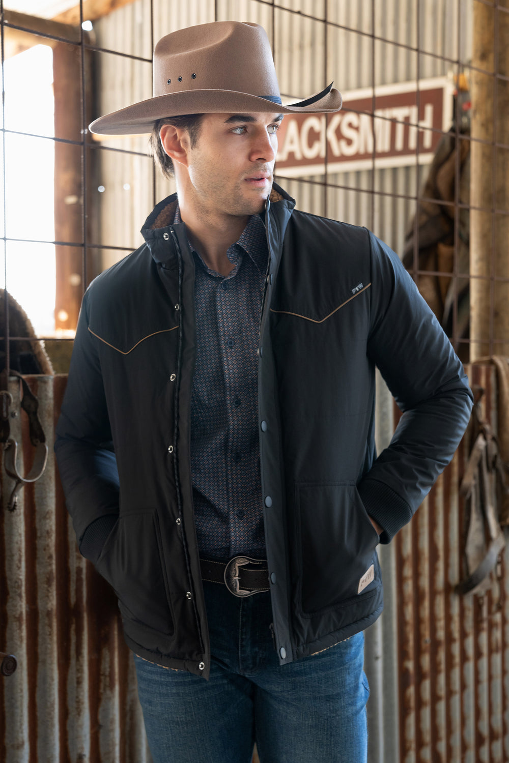 Pure Western Mens Tommy Jacket - P4W1703031