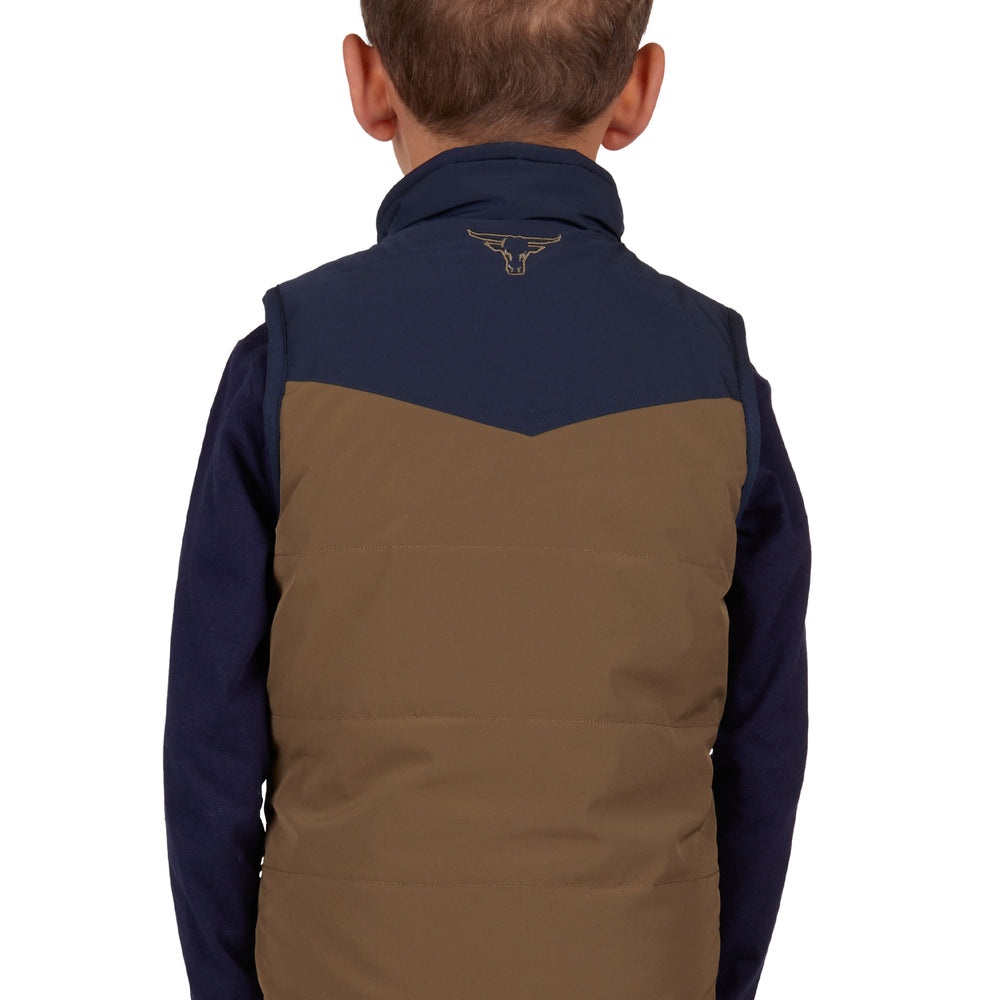 
                      
                        Pure Western Boys Martin Reversible Vest - P4W3603035
                      
                    