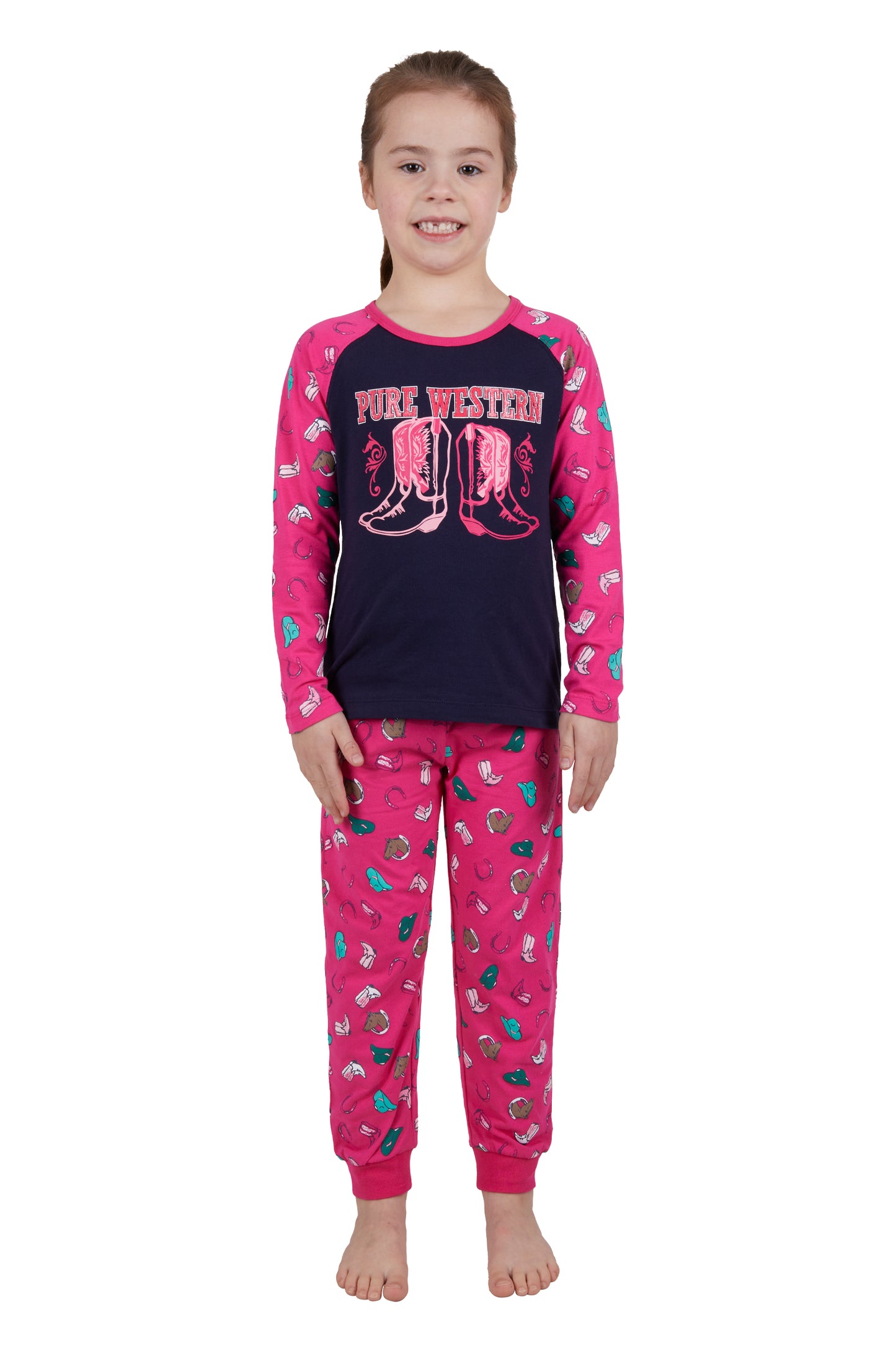 Pure Western Girls Boots PJs - P4W5945PJS