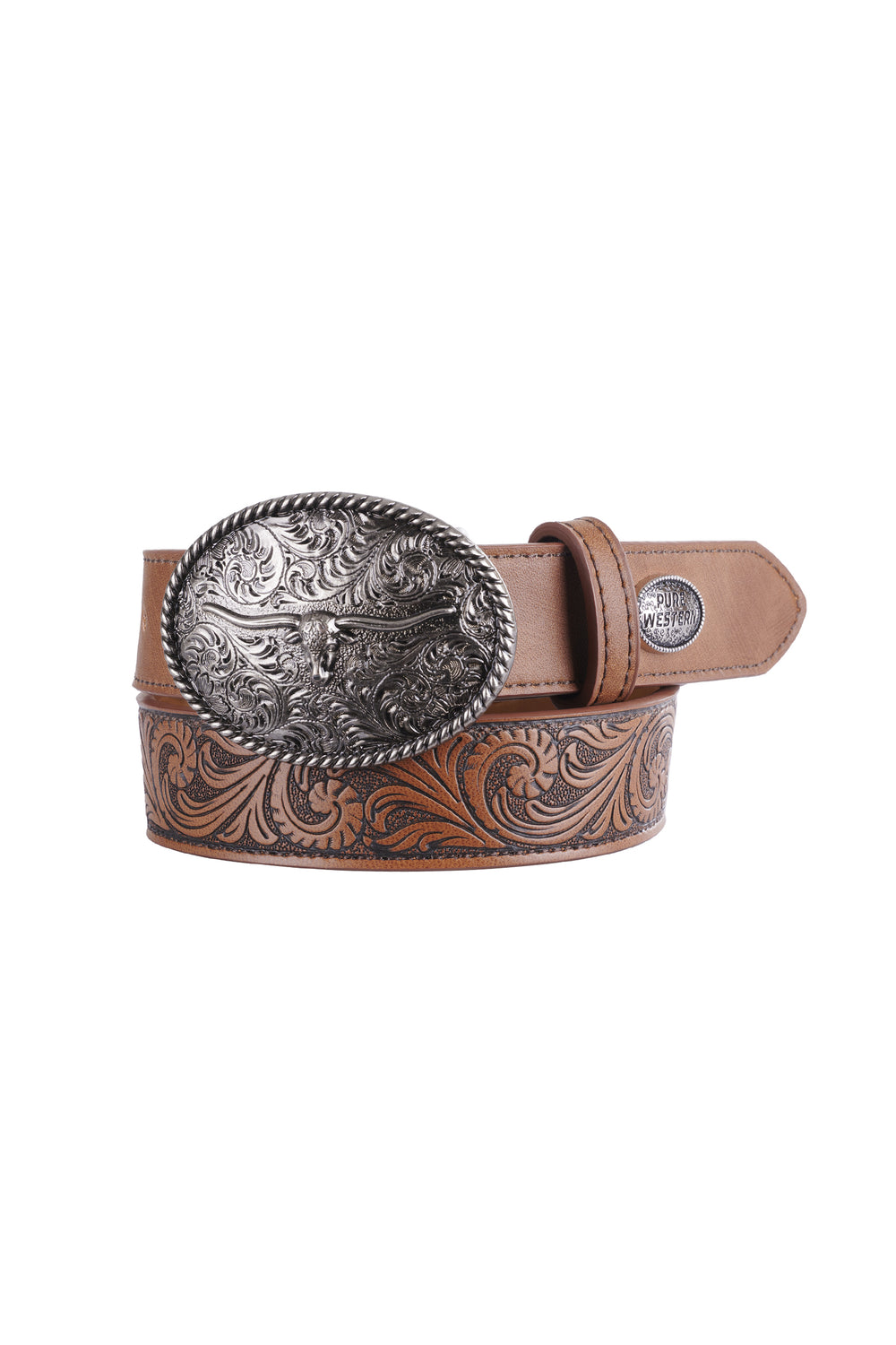 Pure Western Kids Perry Belt -  P4W7909BLT