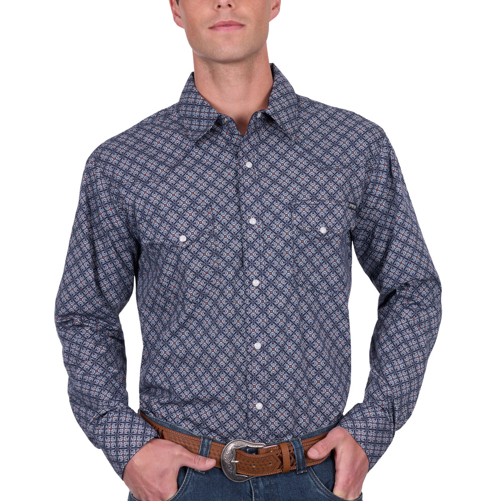 Pure Western Mens Douglas LS Dress Shirt P5S1100070