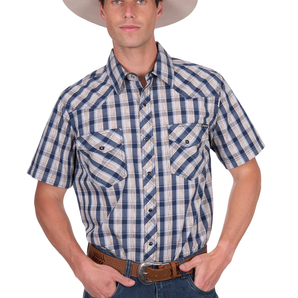 Pure Western Mens Peter SS Shirt P5S1102075